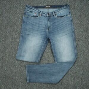 DUER Jeans Men 34x32 Blue L2X Slim Fit Stretch 5 Pocket Denim